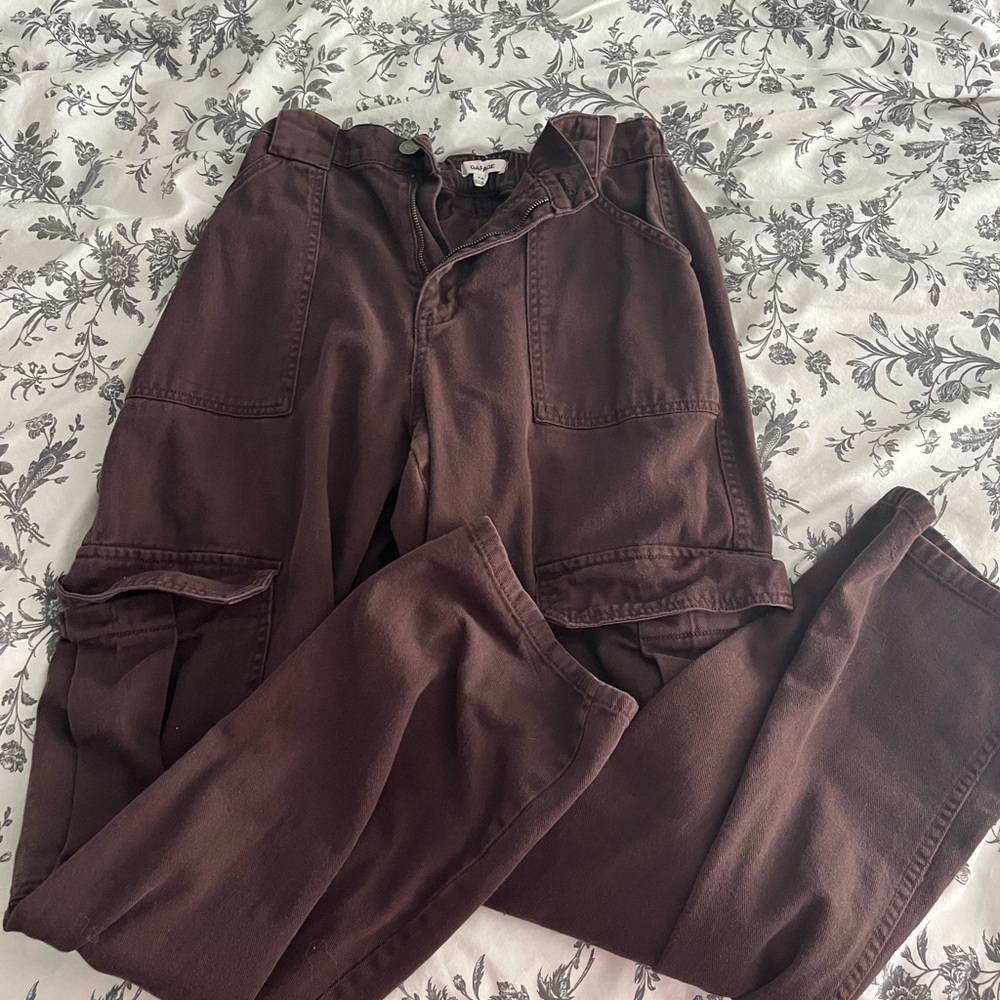 Garage Brown Cargo Pants